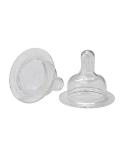 DR. BROWN'S Opciones Tetinas Boca Ancha Plus Nivel 1 +0 Meses 2 Unidades