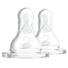 DR. BROWN'S Tetina Boca Ancha Options Plus Nivel 2 +3 Meses 2 Unidades