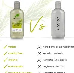 Dr. Organic Champú de Árbol de Té 265 ml