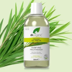 Dr. Organic Enjuague Bucal de Árbol de Té 500 ml