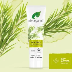 Dr. Organic Pasta de Dientes de Árbol de Té 100 ml