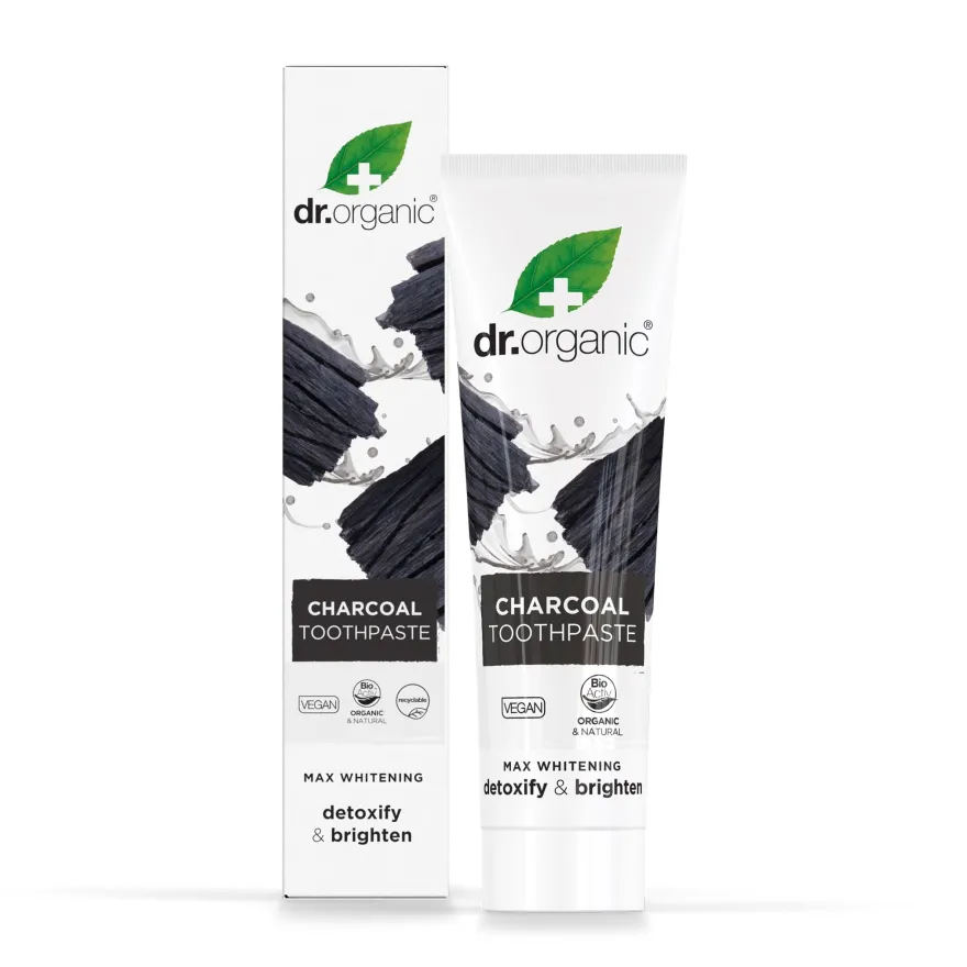 Dr. Organic Pasta de Dientes de Carbón 100 ml