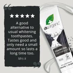 Dr. Organic Pasta de Dientes de Carbón 100 ml
