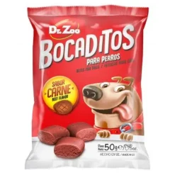 Drzoo Bocaditos Semi-Húmedos Sabor Carne y Pollo 50g