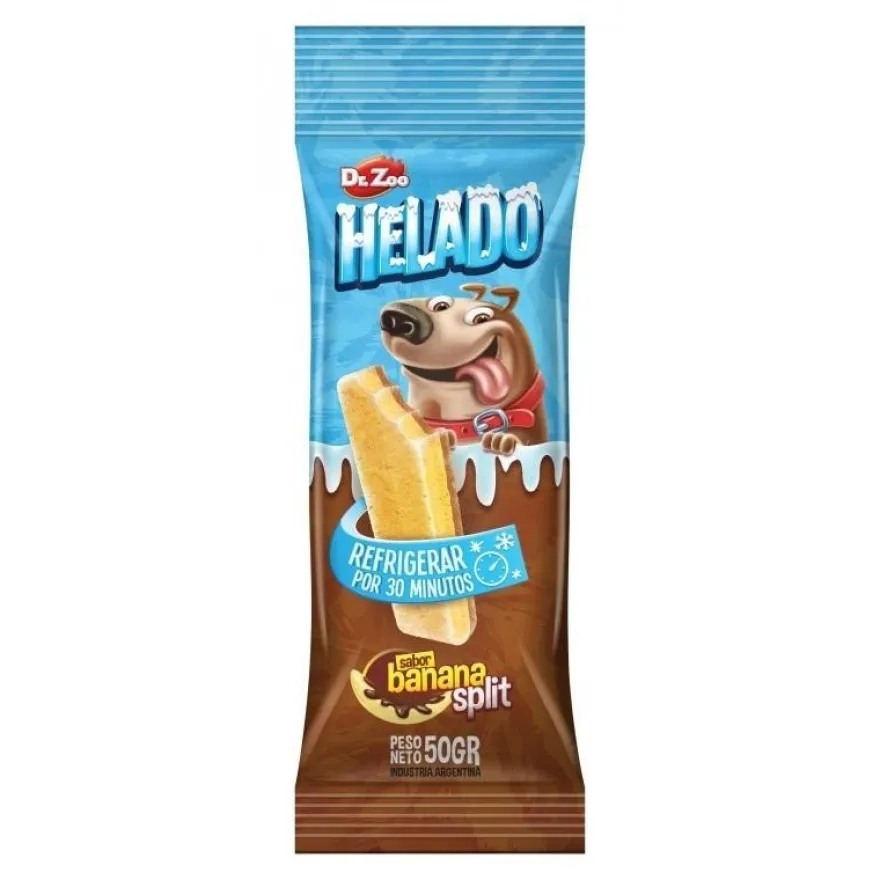 Drzoo Helado Perro Banana Split Dondurma 50g