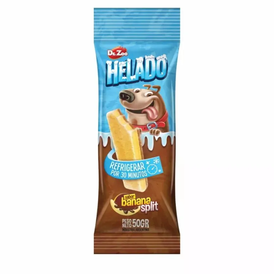 Drzoo Helado Perro Banana Split Dondurma 50g
