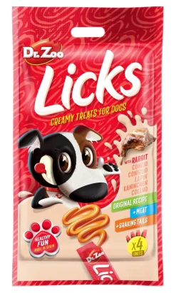 Drzoo Licks Snack Conejo para Perros 12x4x15g