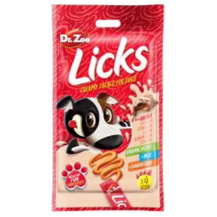 Drzoo Licks Snack Cremoso para Perros 12x15g