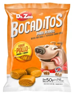 Dr Zoo Perro Bocaditos Pollo 12x50g