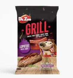 Drzoo Snacks Grill Lomito Perro 12 ud, 600g