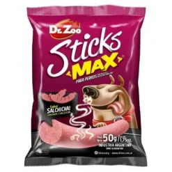Drzoo Sticks Max Salchicha Snack para Perros 12 x 50g