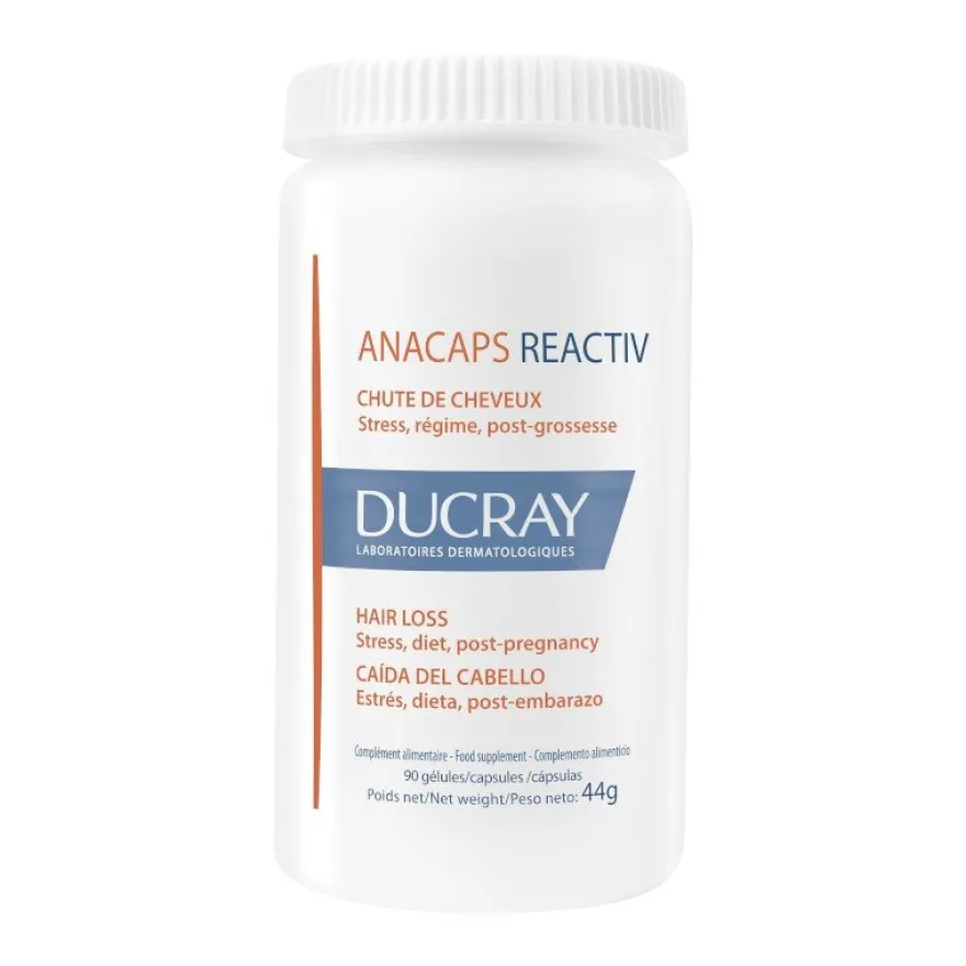 DUCRAY Anacaps Reactiv 90 Cápsulas