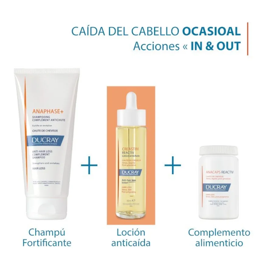 DUCRAY Anacaps Reactiv 90 Cápsulas