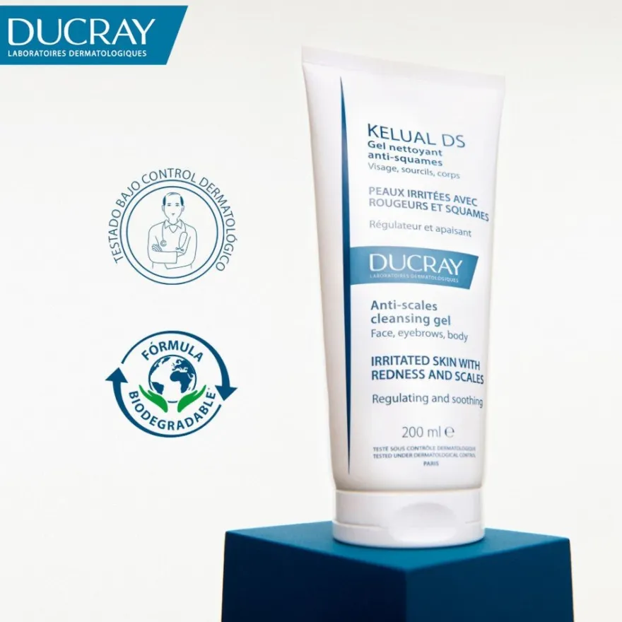 DUCRAY Kelual DS Gel Limpiador 200 ml