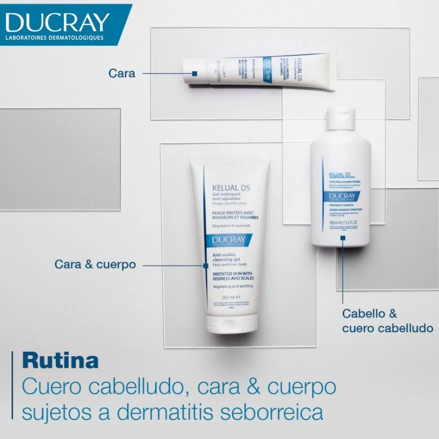 DUCRAY Kelual DS Gel Limpiador 200 ml
