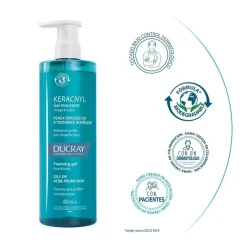 DUCRAY Keracnyl Gel Limpiador 400ml