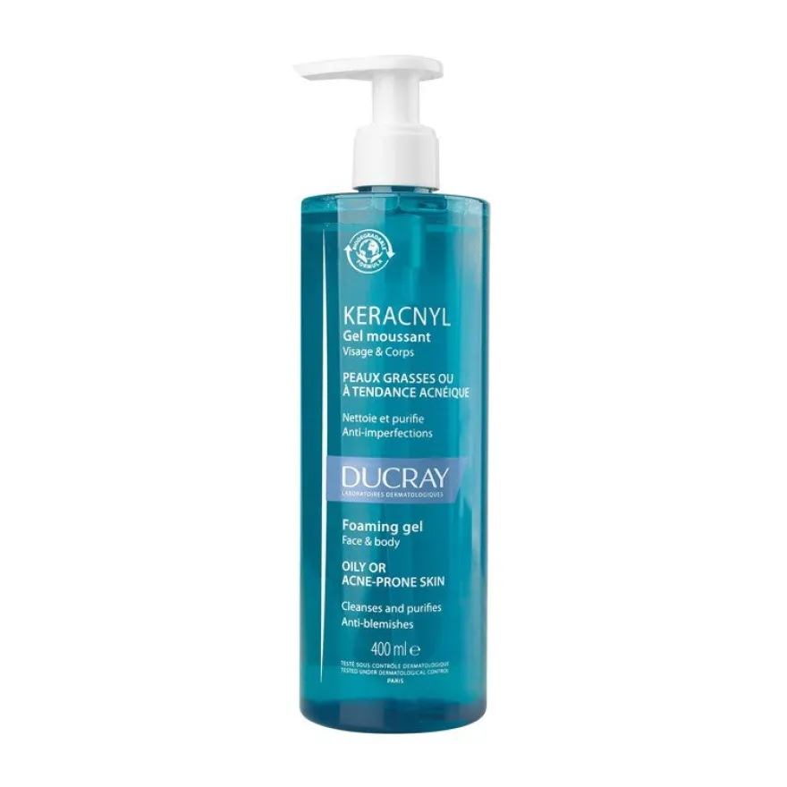 DUCRAY Keracnyl Gel Limpiador 400ml