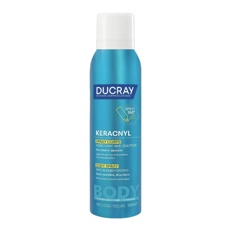 Ducray Keracnyl Spray Corporal 150ml