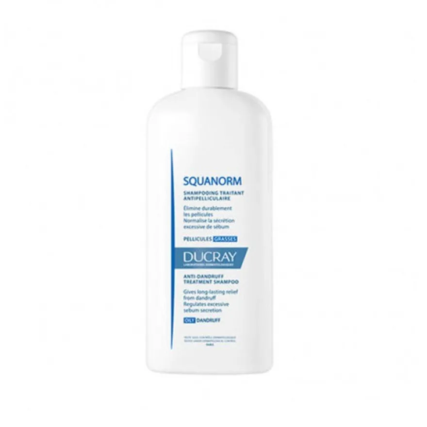 DUCRAY Squanorm Champú Anticaspa Caspa Grasa 200ML