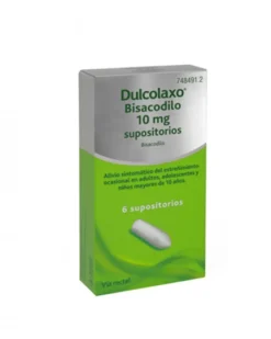 DULCOLAXO Bisacodilo 10MG 6 Supositorios