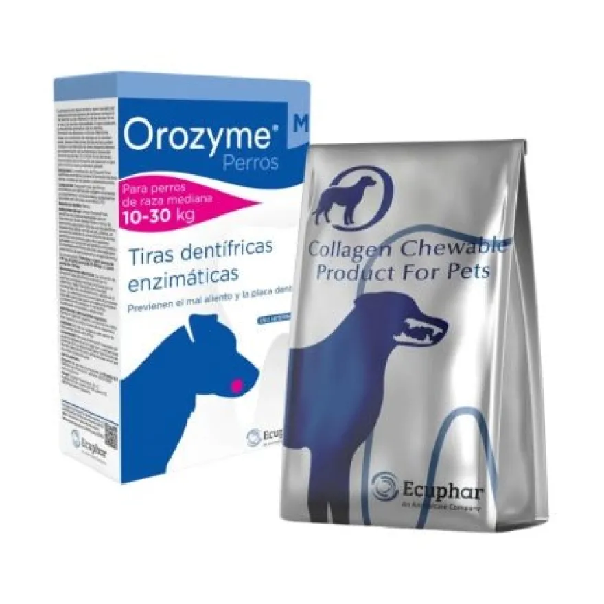 Ecuphar Orozyme Tiras Dentífricas M Snack Dental 12 ud