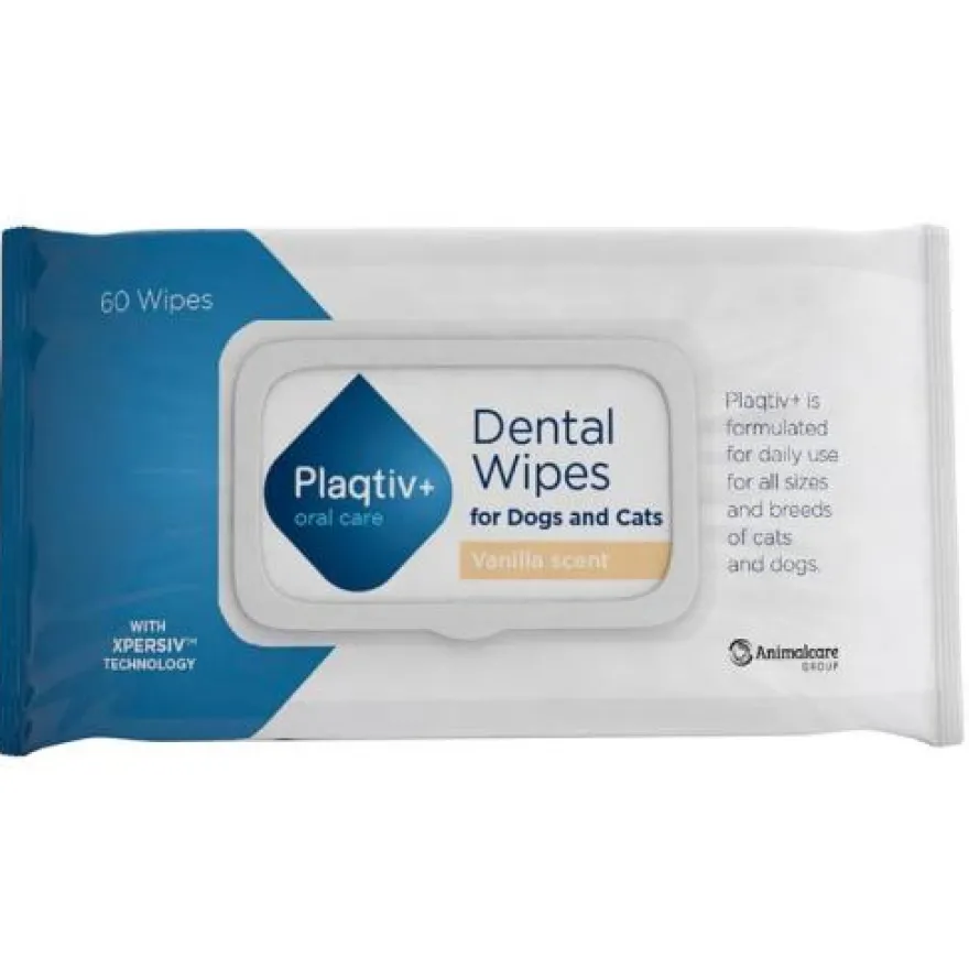 Ecuphar Plaqtiv+ Toallitas dentales 60 uds