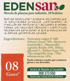Edensan Infusion Edensan 08 Beb 20Sobres