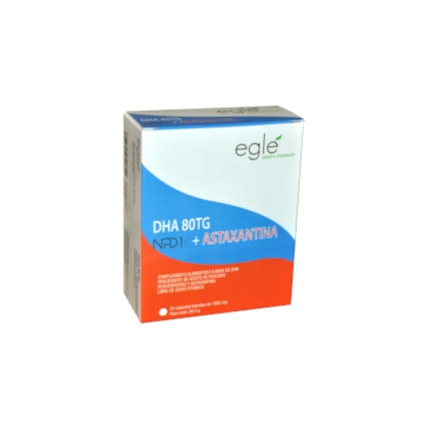 Egle Npd1 DHA 80TG / Astaxantina 120 Cápsulas