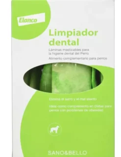 Elanco Limpiador Dental Sano & Bello Láminas 140g