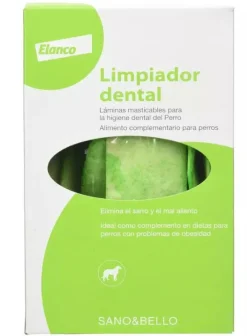 Elanco Limpiador Dental Sano & Bello Láminas 140g