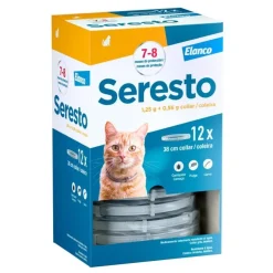 Elanco Seresto Collar Antiparasitario Gatos Pack 12 ud