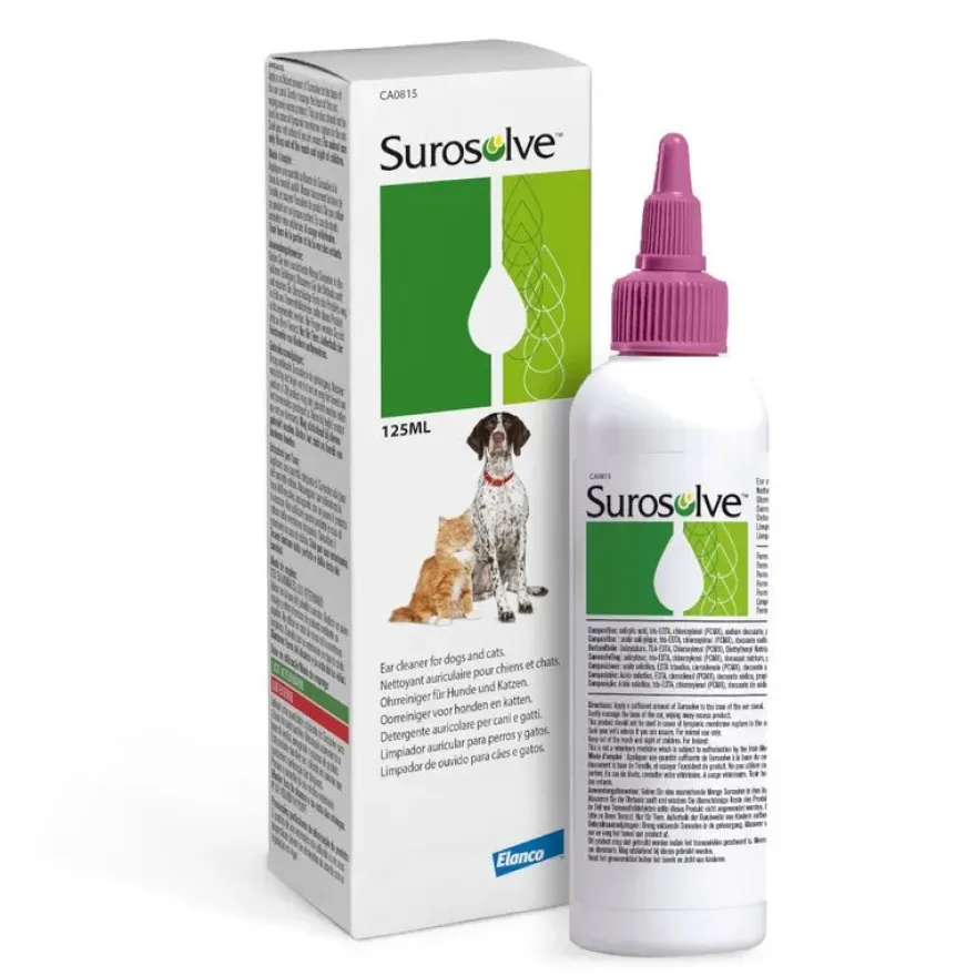 Elanco Surosolve Solución Auricular Líquido 125ml