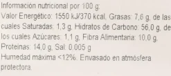 El Granero Integral Copos Avena Integrales 1 Kg