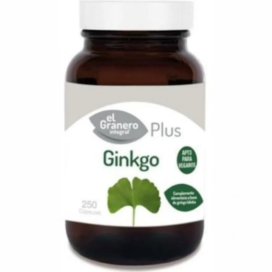 El Granero Integral Ginkgo Biloba 510 mg 250 Cápsulas