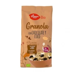 El Granero Integral Granola con Chocolate y Coco Bio 350 g
