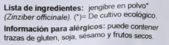 El Granero Integral Jengibre Polvo Bio 150 g