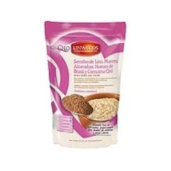 El Granero Integral Semillas Lino, Almendras, Nueces, Nueces Brasil y Q10 200 g