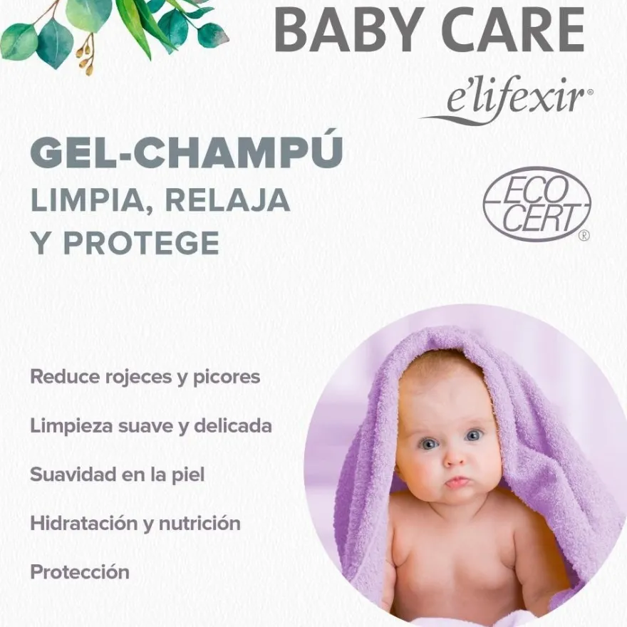 ELIFEXIR Baby Care Gel Champú 500 ml