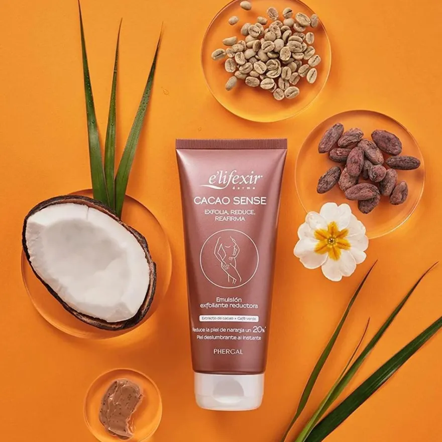 ELIFEXIR Cacao Sense Exfoliante Corporal Reductor 200 ml