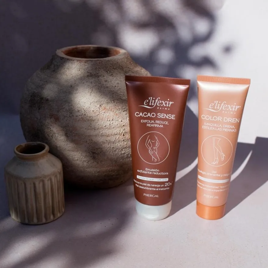 ELIFEXIR Dermo Maquillaje Piernas Efecto Bronceador Drenante 150ml