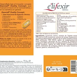 ELIFEXIR Esenciall Piel Canela 40 cápsulas