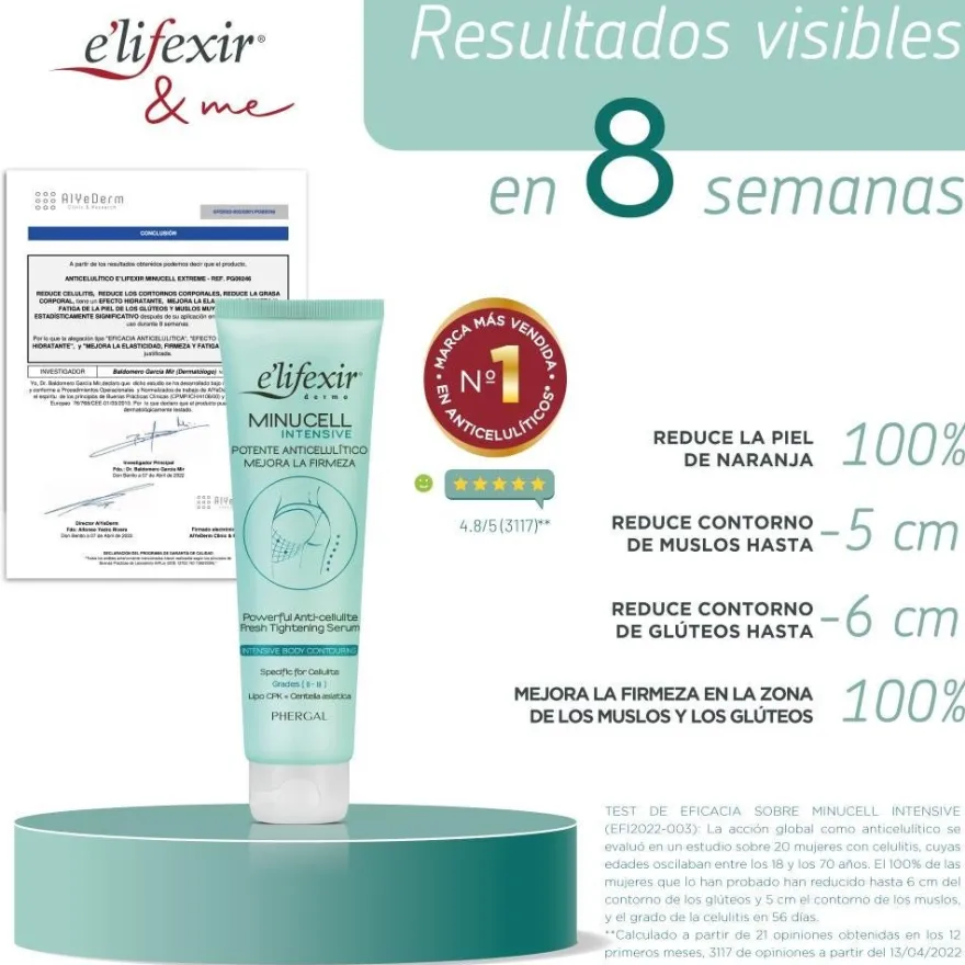 ELIFEXIR Minucell Extreme Sérum Anticelulítico Ultrapotente 150 ml