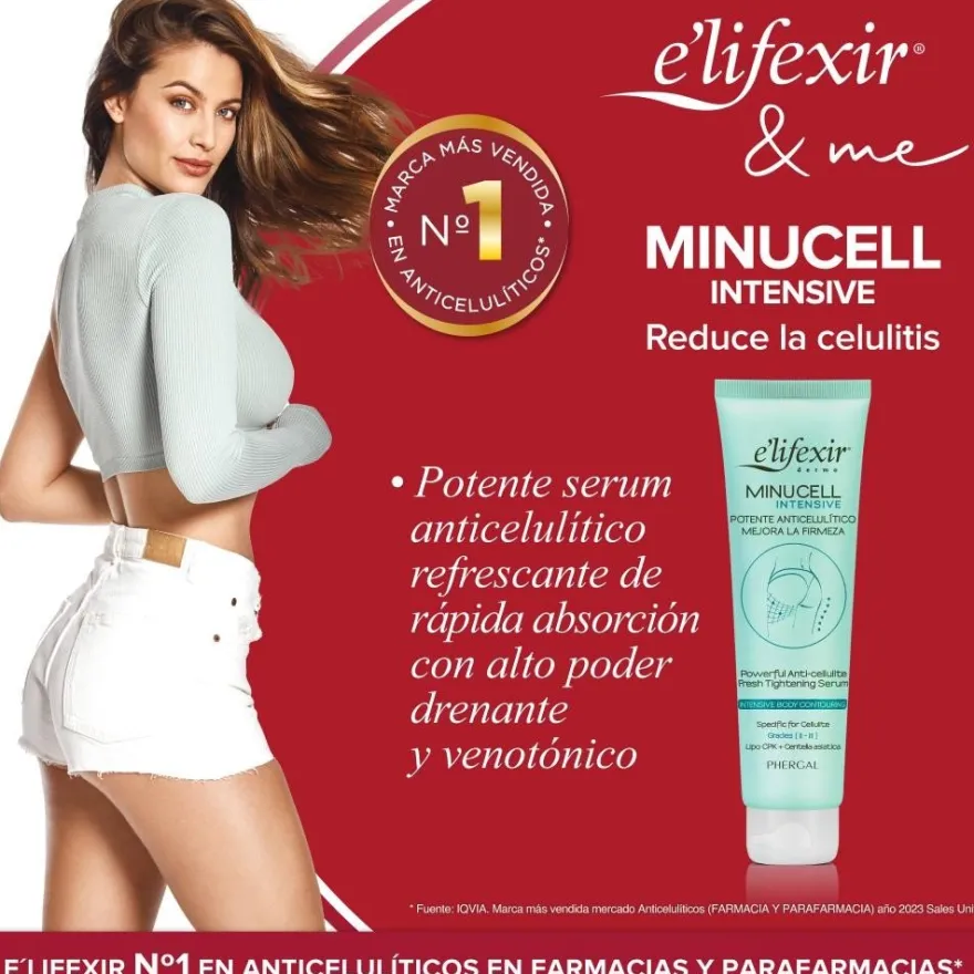 ELIFEXIR Minucell Extreme Sérum Anticelulítico Ultrapotente 150 ml