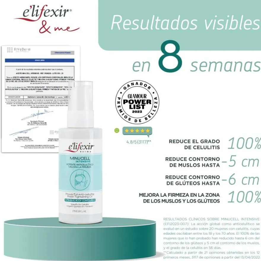Elifexir Minucell Intensive Aceite Anticelulítico 100ml