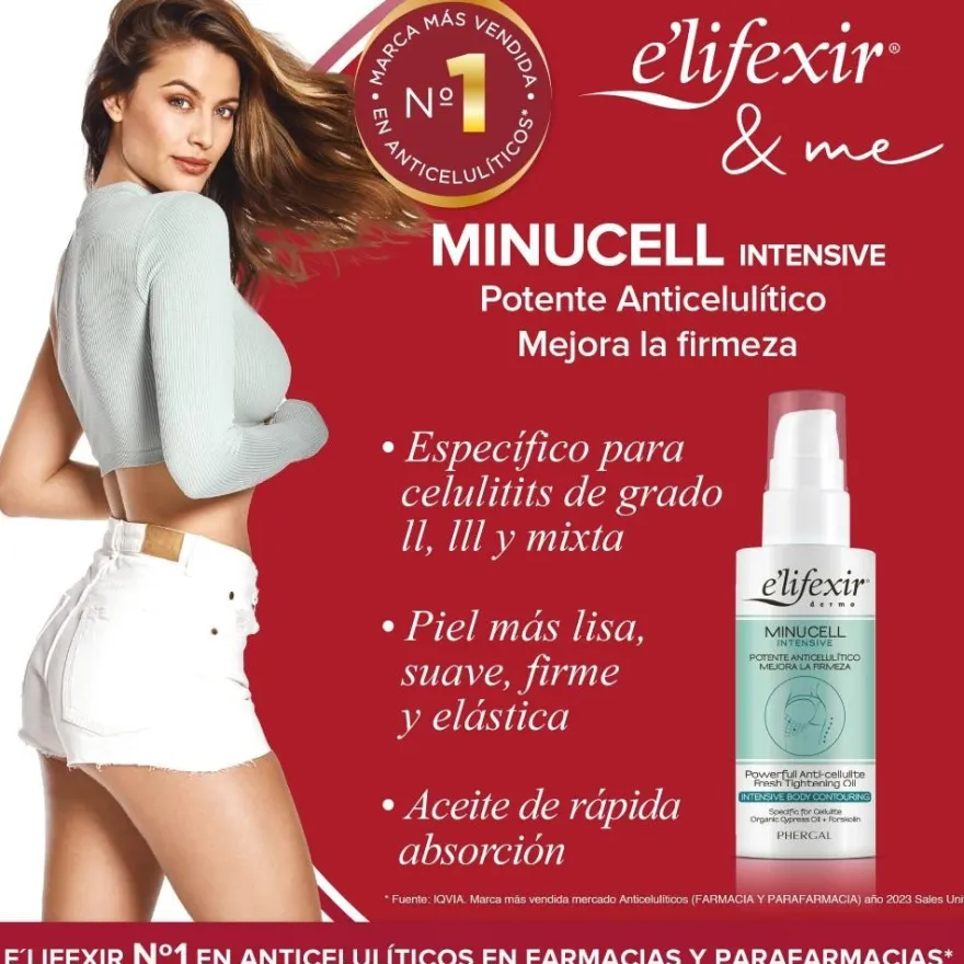 Elifexir Minucell Intensive Aceite Anticelulítico 100ml