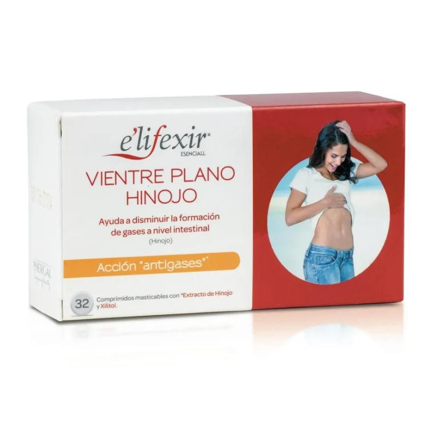 ELIFEXIR Vientre Plano con Hinojo 32 Comprimidos
