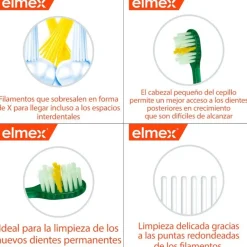 ELMEX Cepillo de Dientes Manual Anticaries Junior