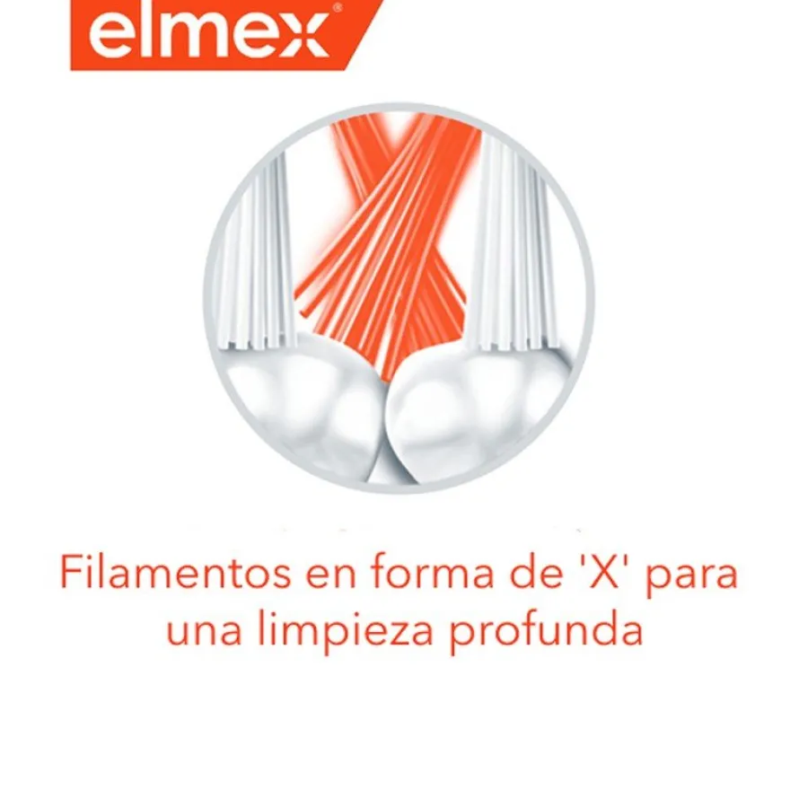 ELMEX Cepillo de Dientes Manual AntiCaries Medio