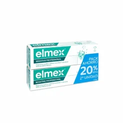 ELMEX Sensitive Profesional Dentífrico Dientes Sensibles Duplo 2x75 ml