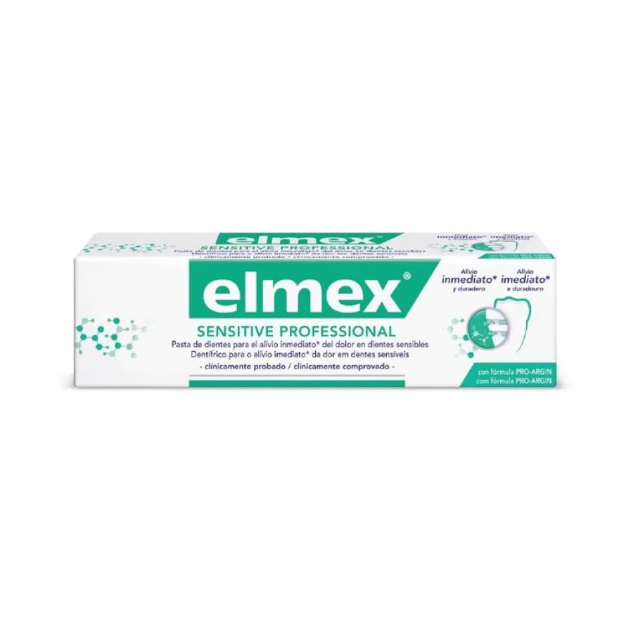 ELMEX Sensitive Profesional Dentífrico Dientes Sensibles Duplo 2x75 ml